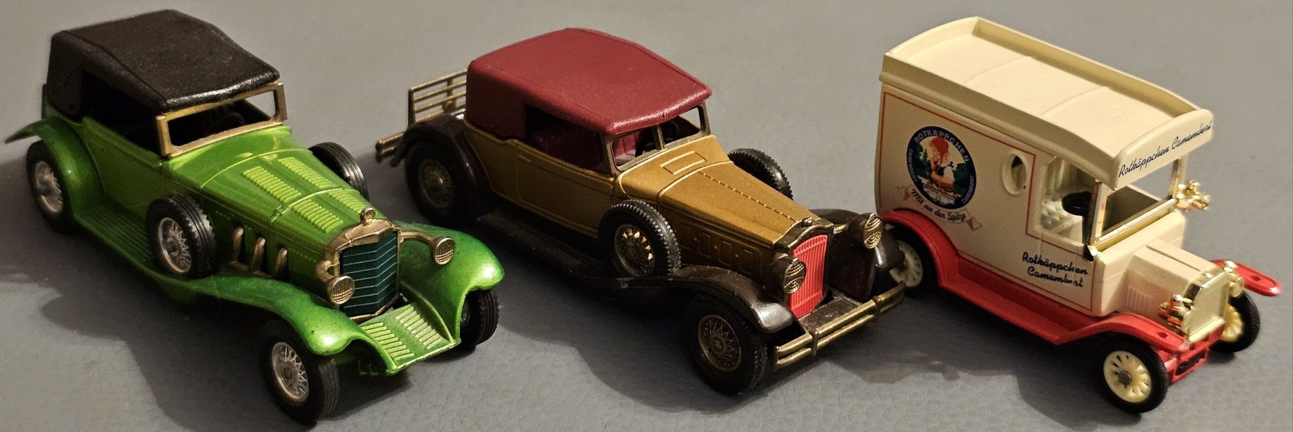 Mercedes-Benz SS, Packard Victoria, Ford T