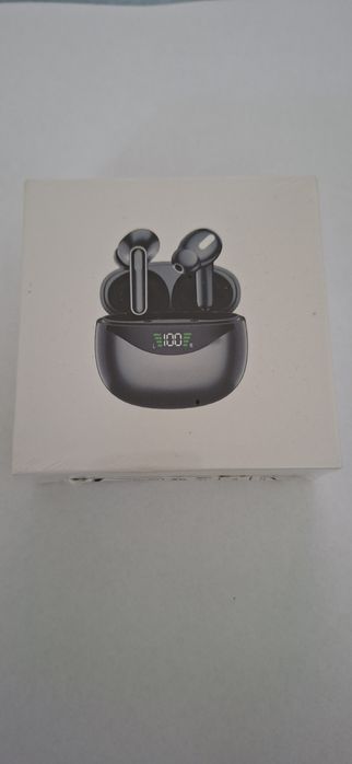 słuchawki douszne bluetooth różowo złote