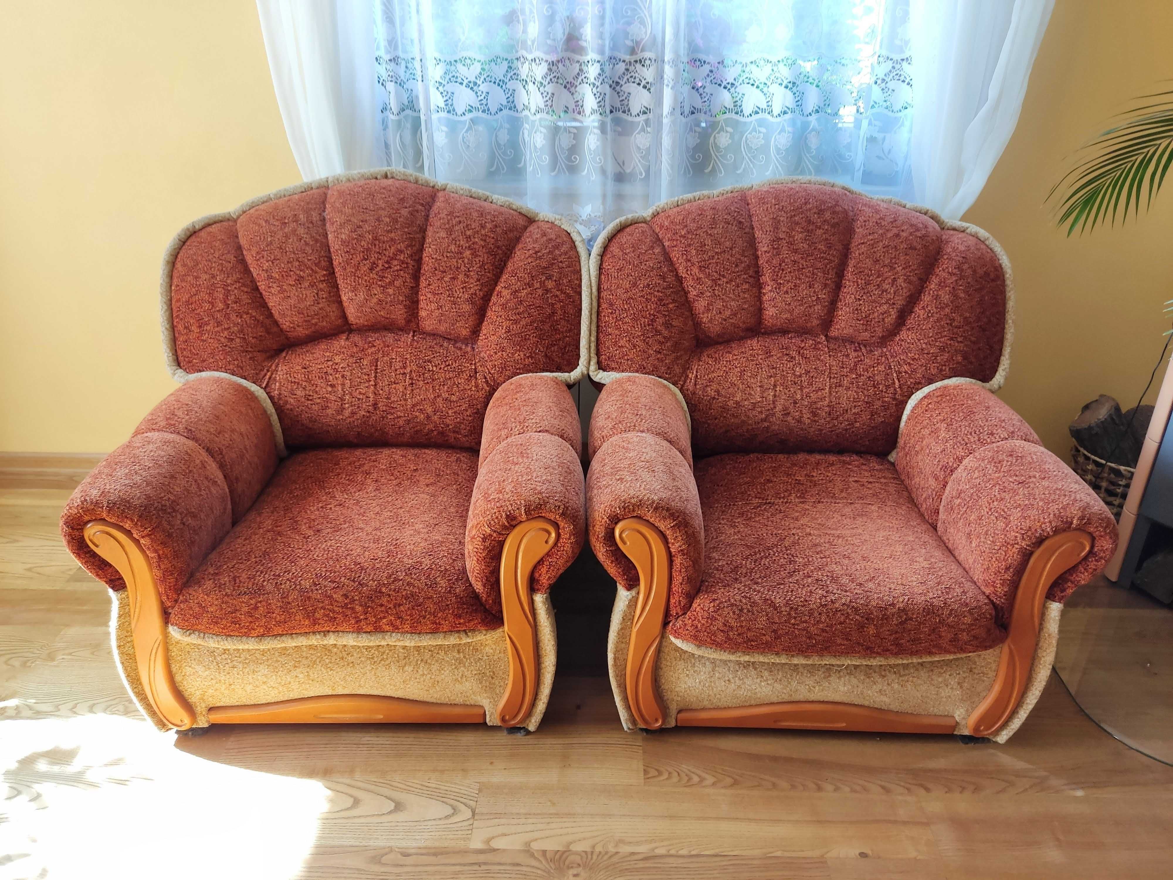 Komplet: sofa + 2 fotele