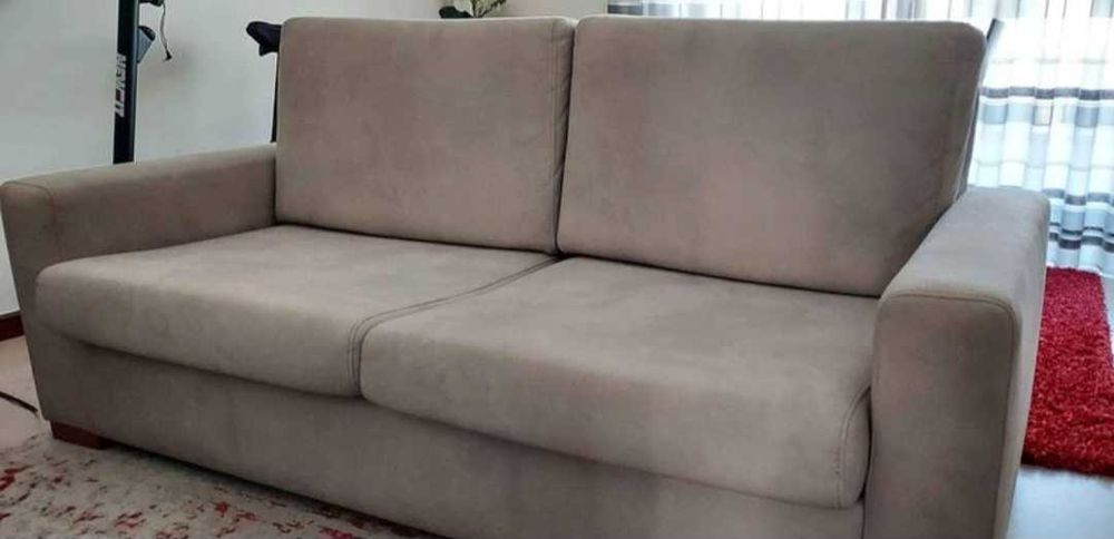 Sofá e Cadeirão como novos