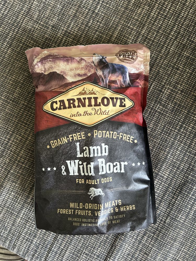 Сухой корм для собак Carnilove Lamb & Wild boar / Adult - 1.5 kg