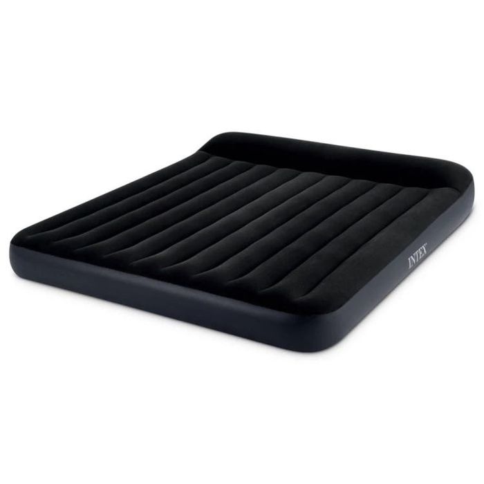 Materac dmuchany Intex 64144 • Dwuosobowy • 203x183x25 • Z zagłówkiem