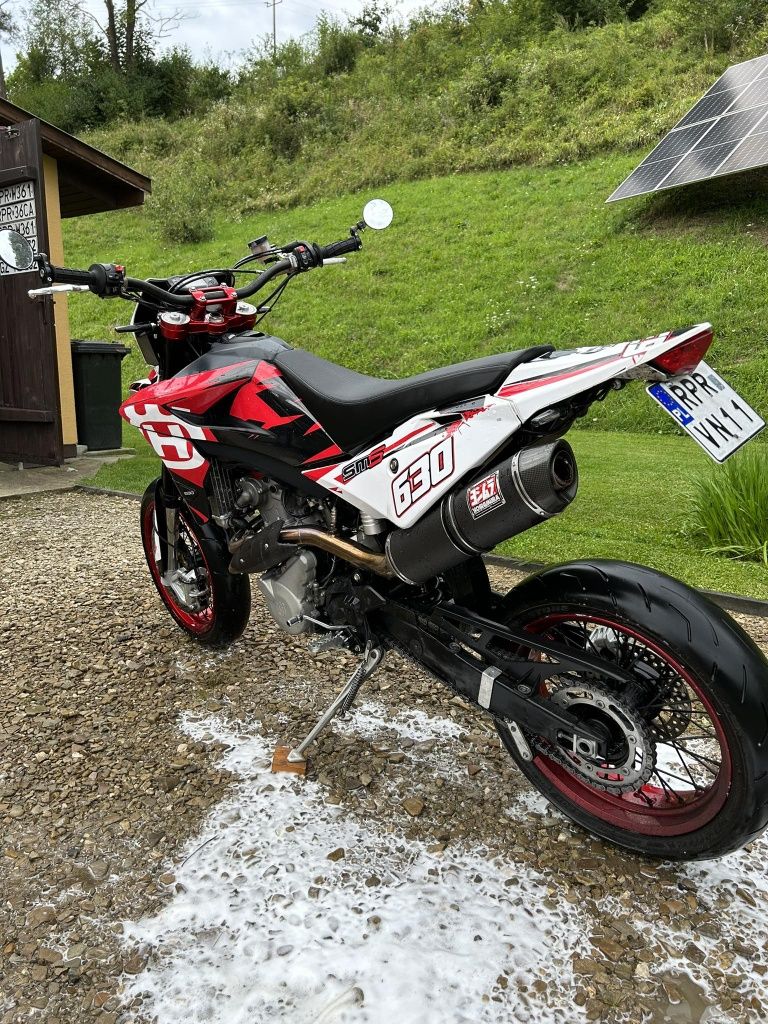 Husqvarna SMS 630 Supermoto. Zarejestrowany na a2 pełna moc