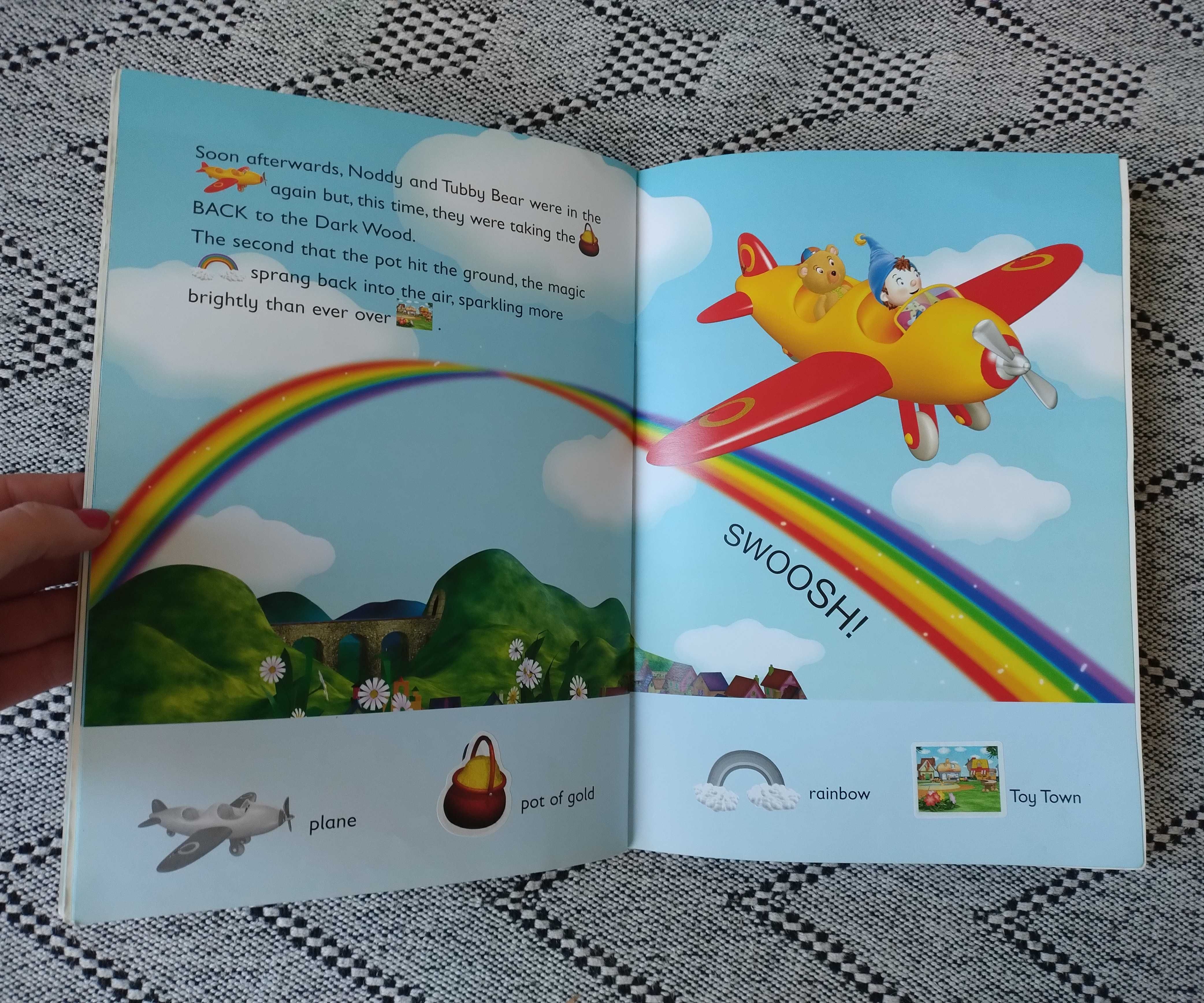 Learn to read with Noddy the Rainbow Chaser książka dzieci angielski