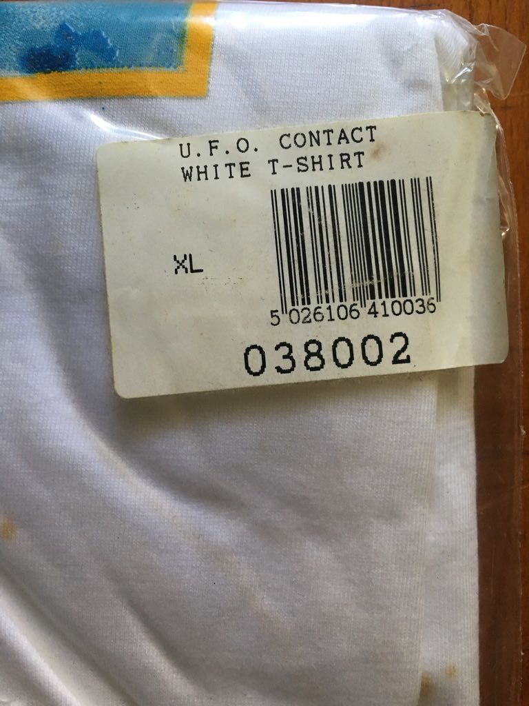 T-shirt U.F.O. Contact, White