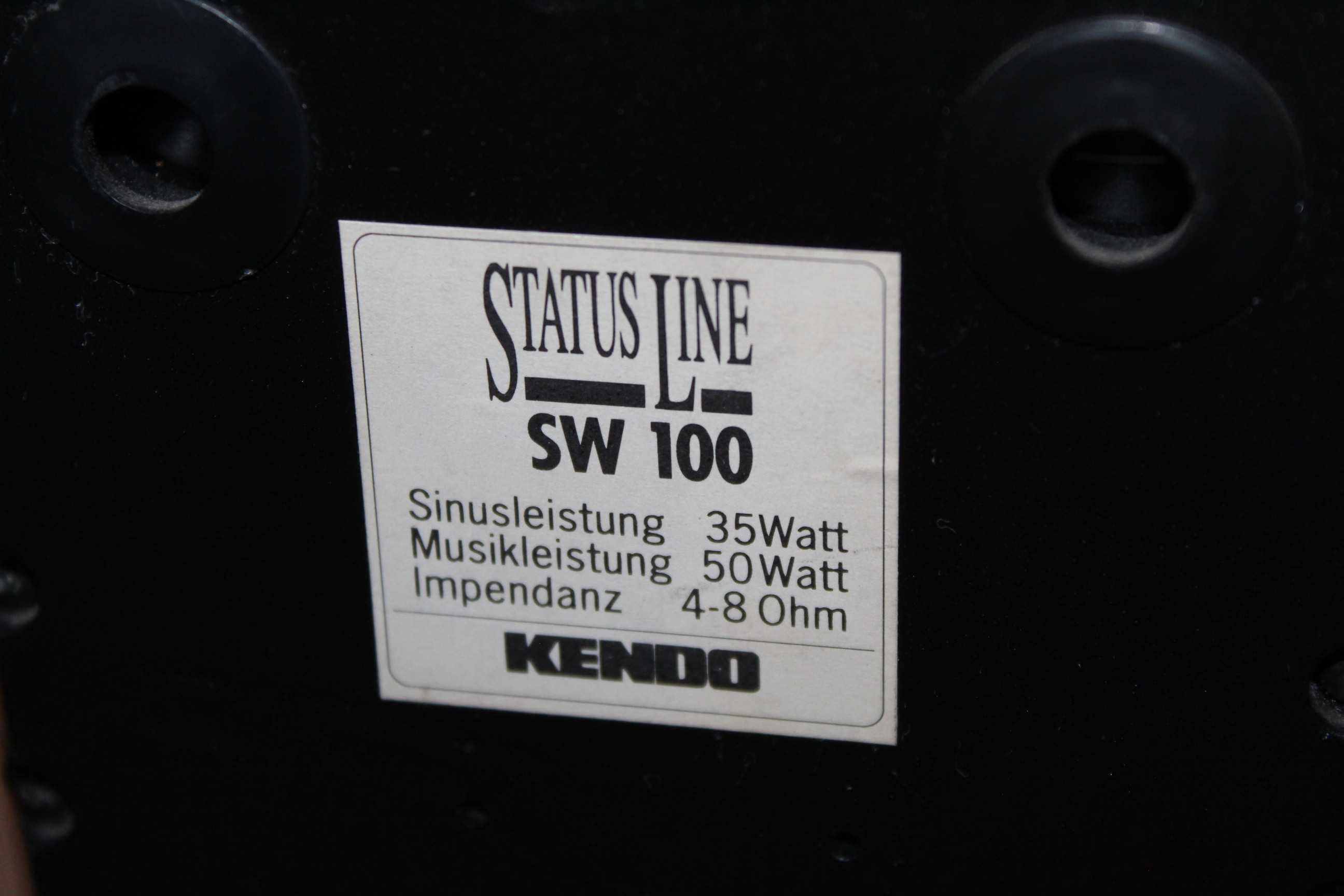 KENDO SW 100 Kolumny głośniki monitory satelity Wysyłka