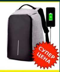 Городской рюкзак антивор под ноутбук Bobby Бобби с USB