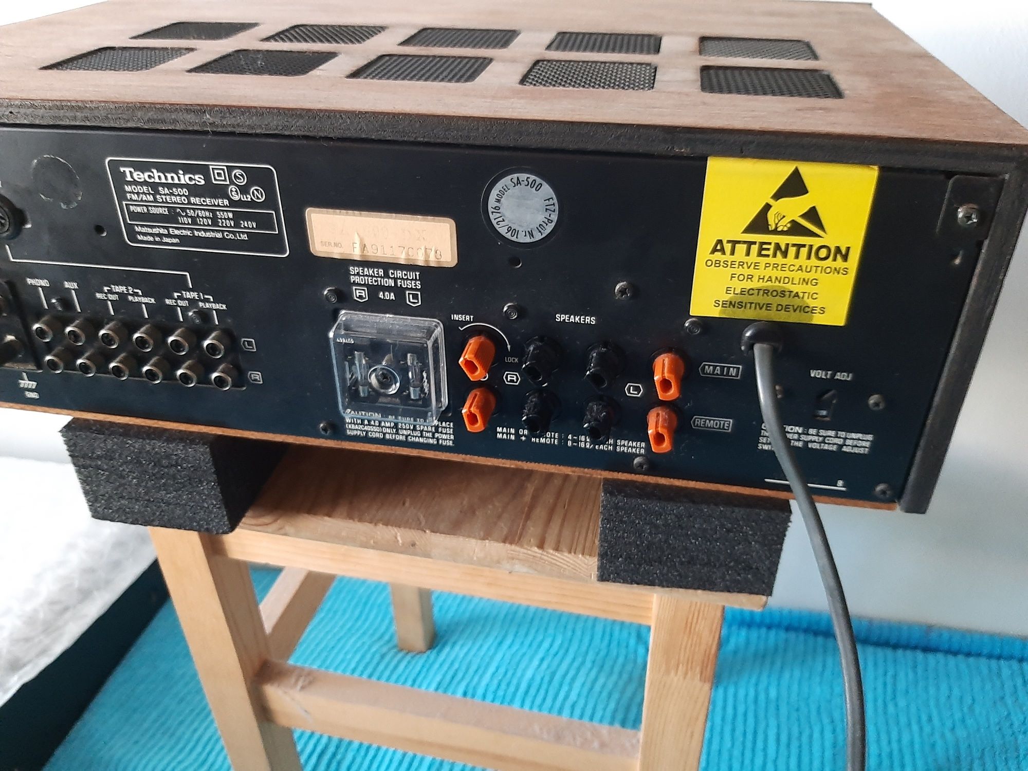 TECHNICS SA 500 stereo receiver