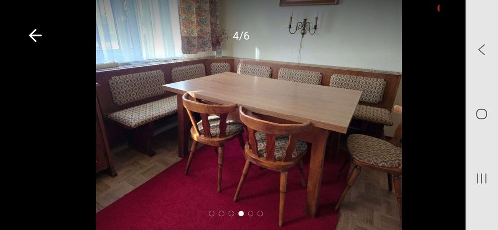 Zestaw mebli jadalnia kuchnia