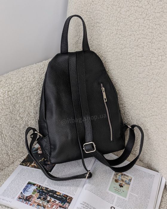 Шкіряний рюкзак Італія Virginia Conti. Кожаный рюкзак Италия сумки