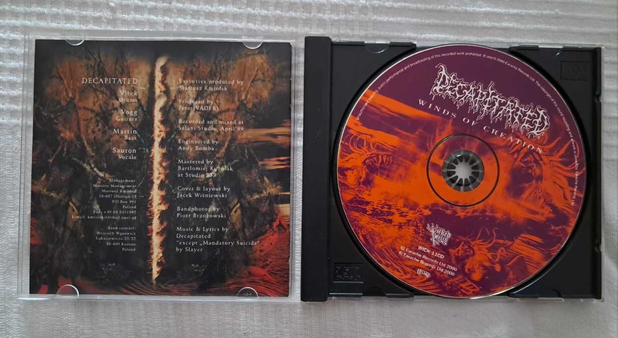 Decapitated - Winds of Creation (2000) - CD