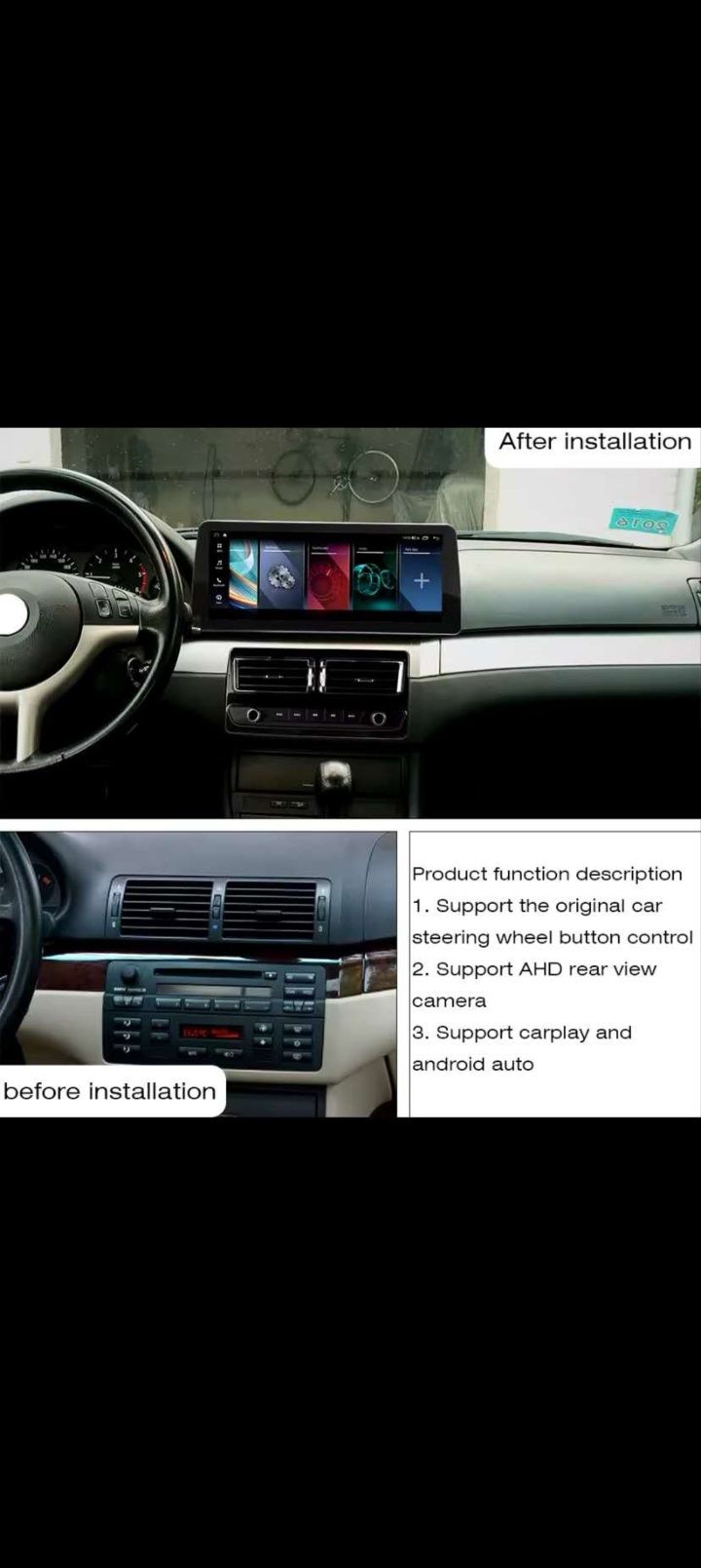 Штатная магнитола BMW E39 E53 E46 X5 android GPS WiFi автомагнитола