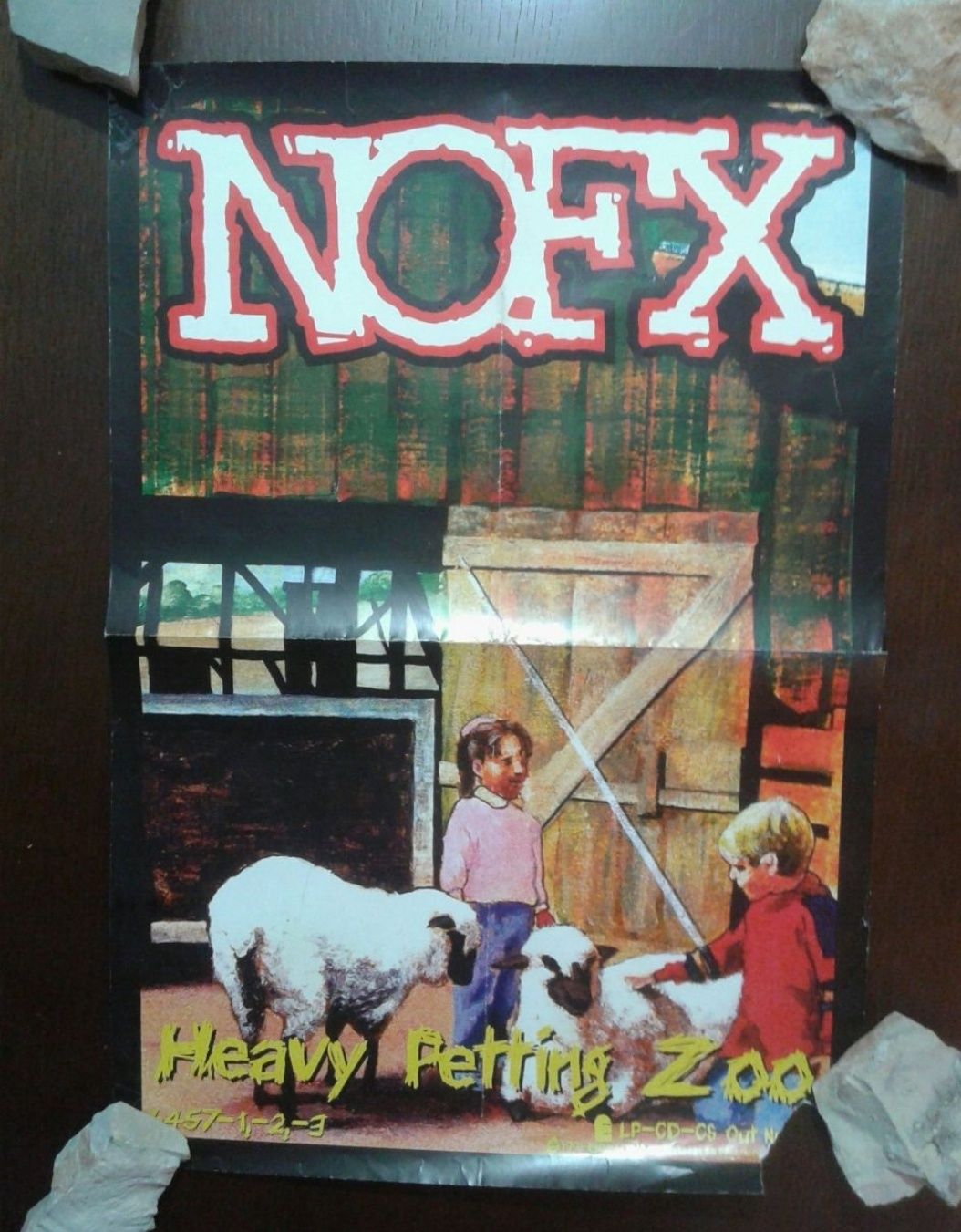 Posters bandas Millencolin e NOFX