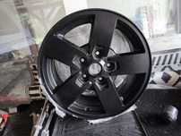 Koła Felgi Alufelgi 17"  5x127 Czarny Mat Jeep Commander Grand Cheroke