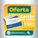 Destaque sua Marca com Cartões de Visita Profissionais e Únicos!