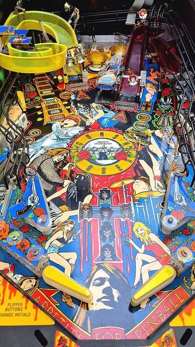 flipper CIRQUS VOLTAIRE i GUNS N ROSES - Bardzo ładny stan