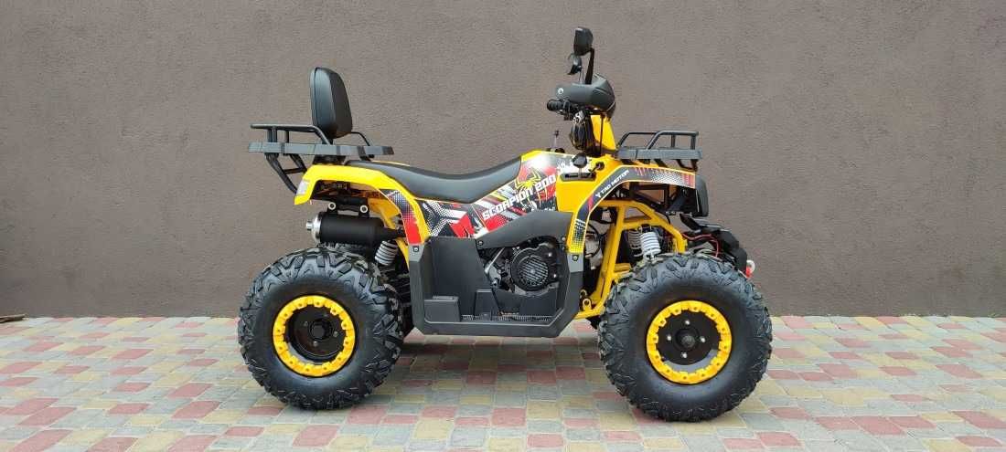 Новый квадроцикл Comman Scorpion 200cc 2023 года (Желтый) !