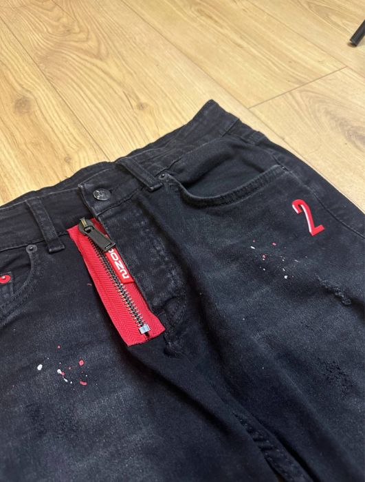 Slim fit jeans типу dsquared2 | слим фит джинсы icon