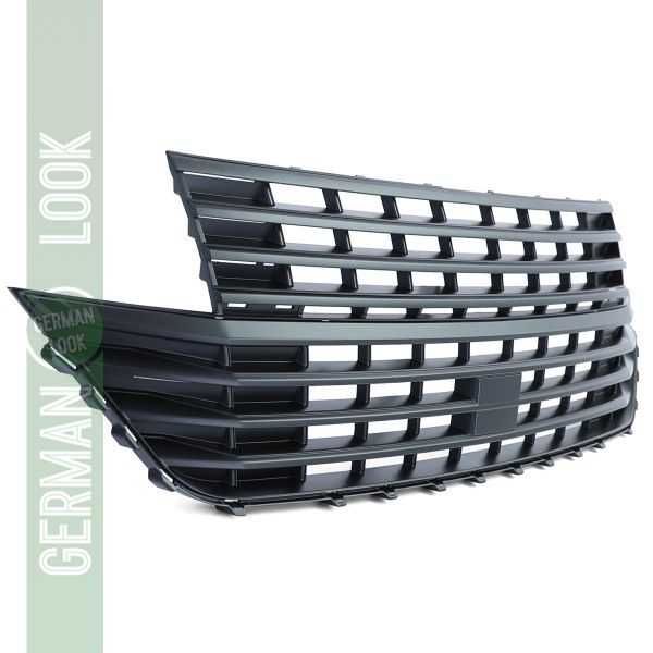 Grelha frontal preta fosca s/ emblema VW T6.1 Bus Multivan Facelift 19