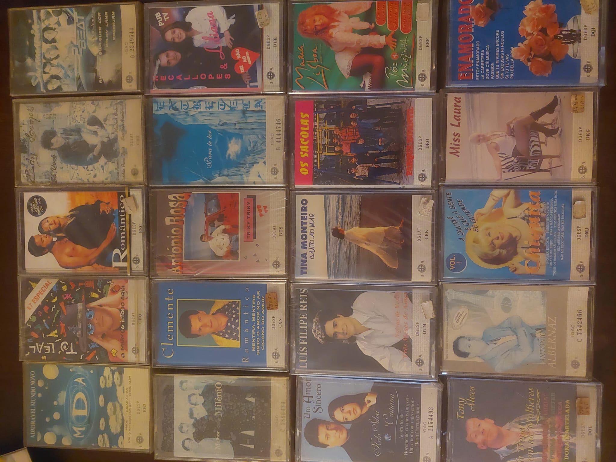 K7s Cassetes Música Popular Portuguesa coleccao
