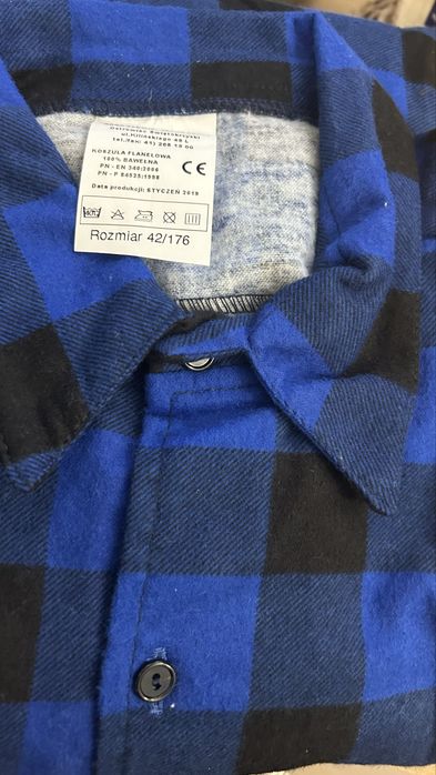 Koszula flanelowa w kratkę