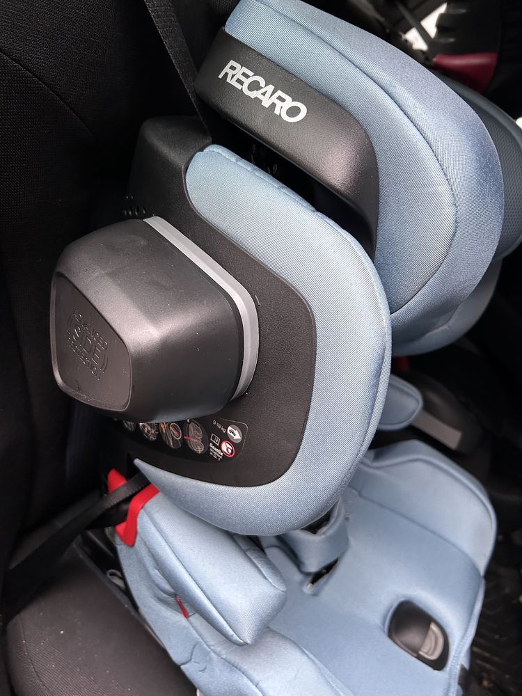 Recaro Tian Elite Fotelik Samochodowy 9-36 kg Prime Frozen Blue adac