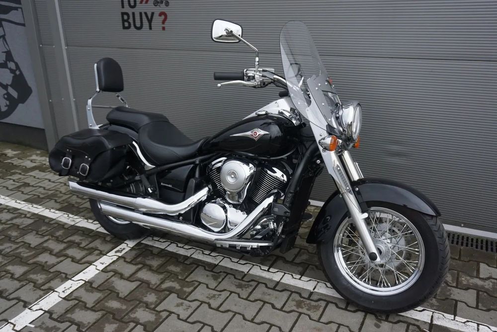 Kawasaki Vulcan VN 900 EUROPA wtrysk SZYBA SAKWY OPARCIE Raty Gwarancja Zamów pod dom