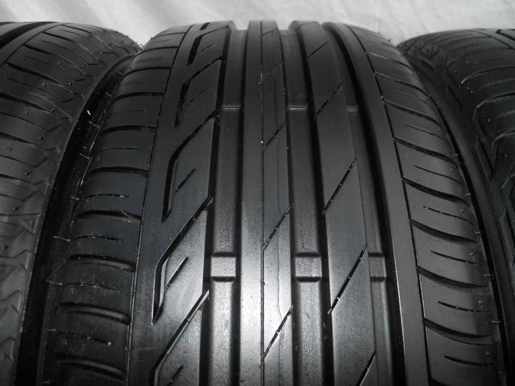 4x B. ładne letnie opony BRIDGESTONE 195/55 R15 85V (2x7,5mm, 2x6,5mm)