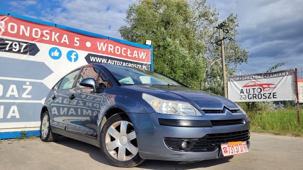 Citroen C4 1.6 HDi//Klimatyzacja//Elektryka//Oszczędny/Zamiana