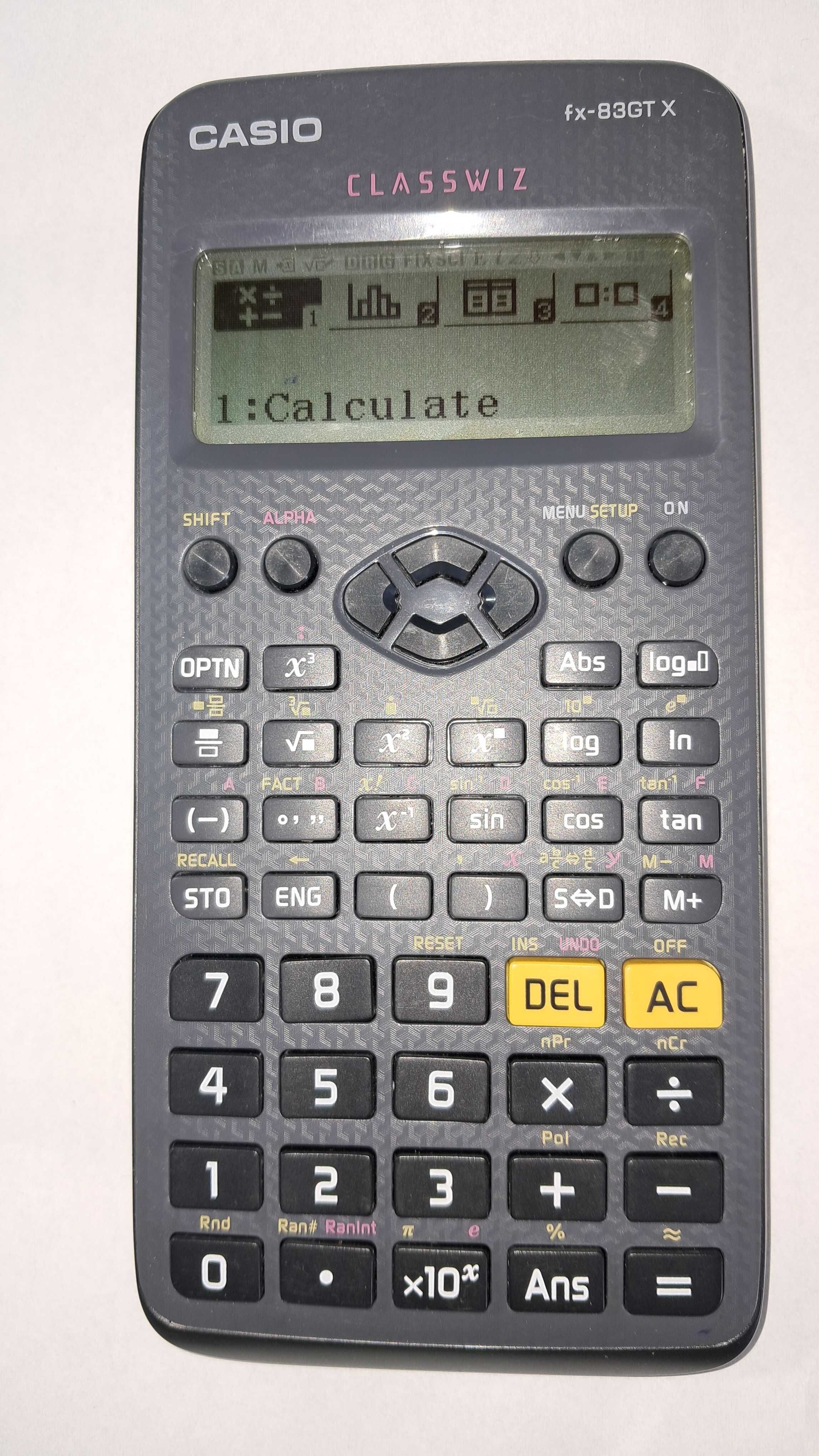 Casio kalkulator funkcyjny naukowy biurowy Classwiz fx-83GT X szary