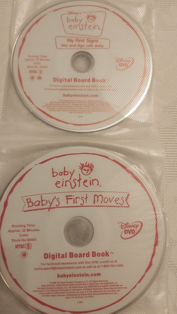 Baby Einstein DVD kolekcja 25 płyt