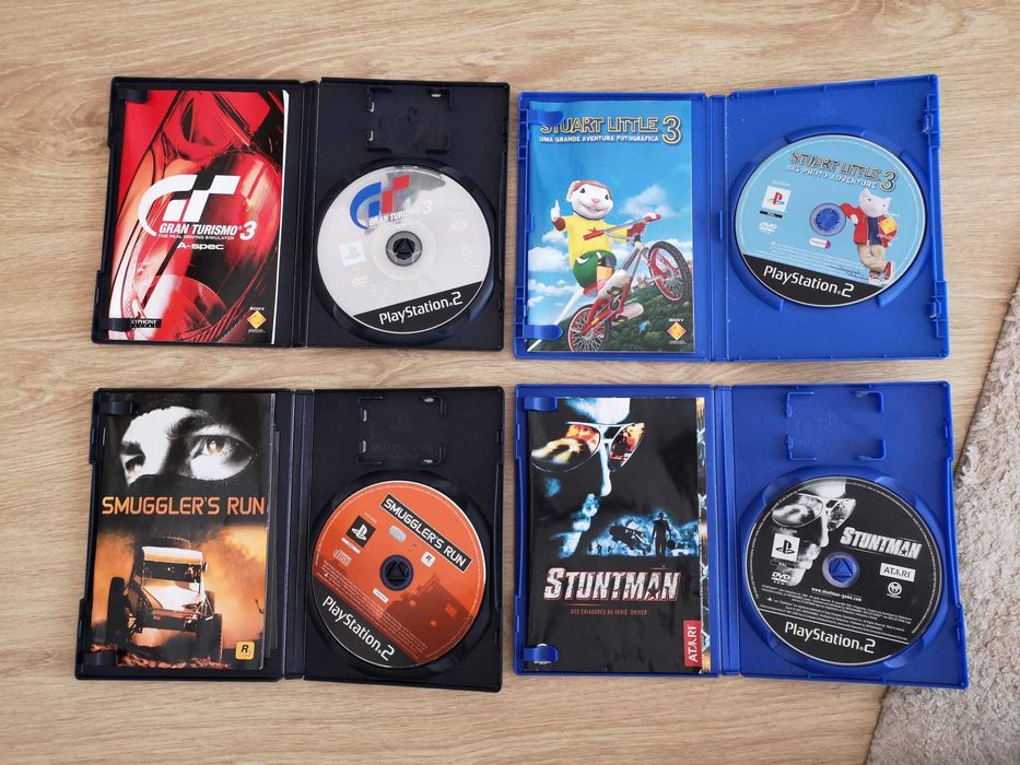 7 jogos para PS2 (4 euros cada jogo!)
