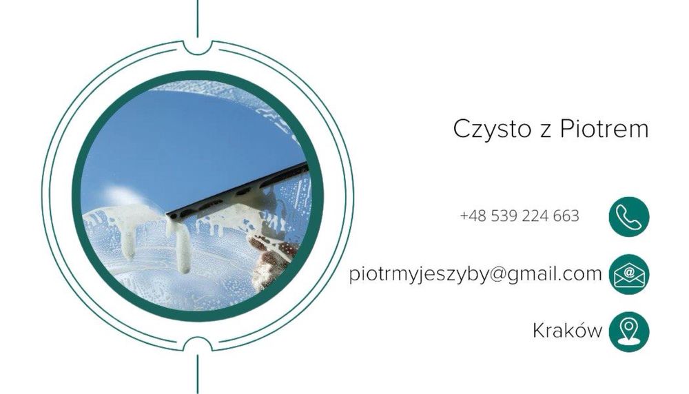 Mycie okien, balkonów, luster – szybko i bez smug! Kraków + RABAT