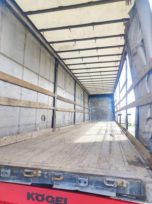 Штора полуприцеп когель площадка соломовоз лісовоз переобладнання