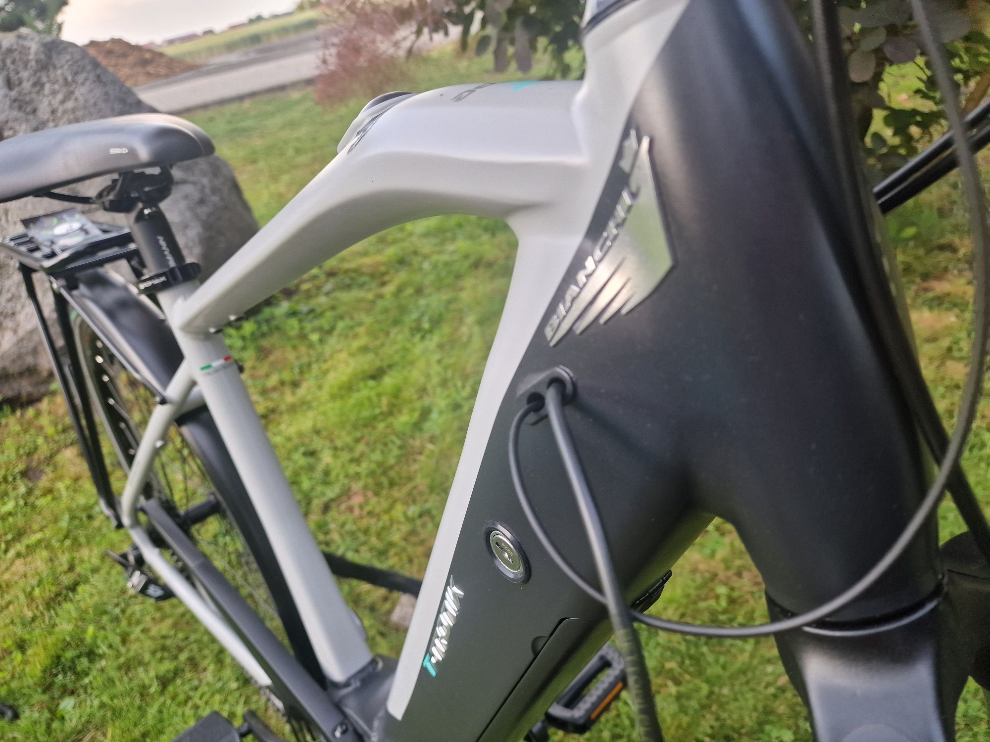 Rower elektryczny Bianchi Tronik włoski Design -50%