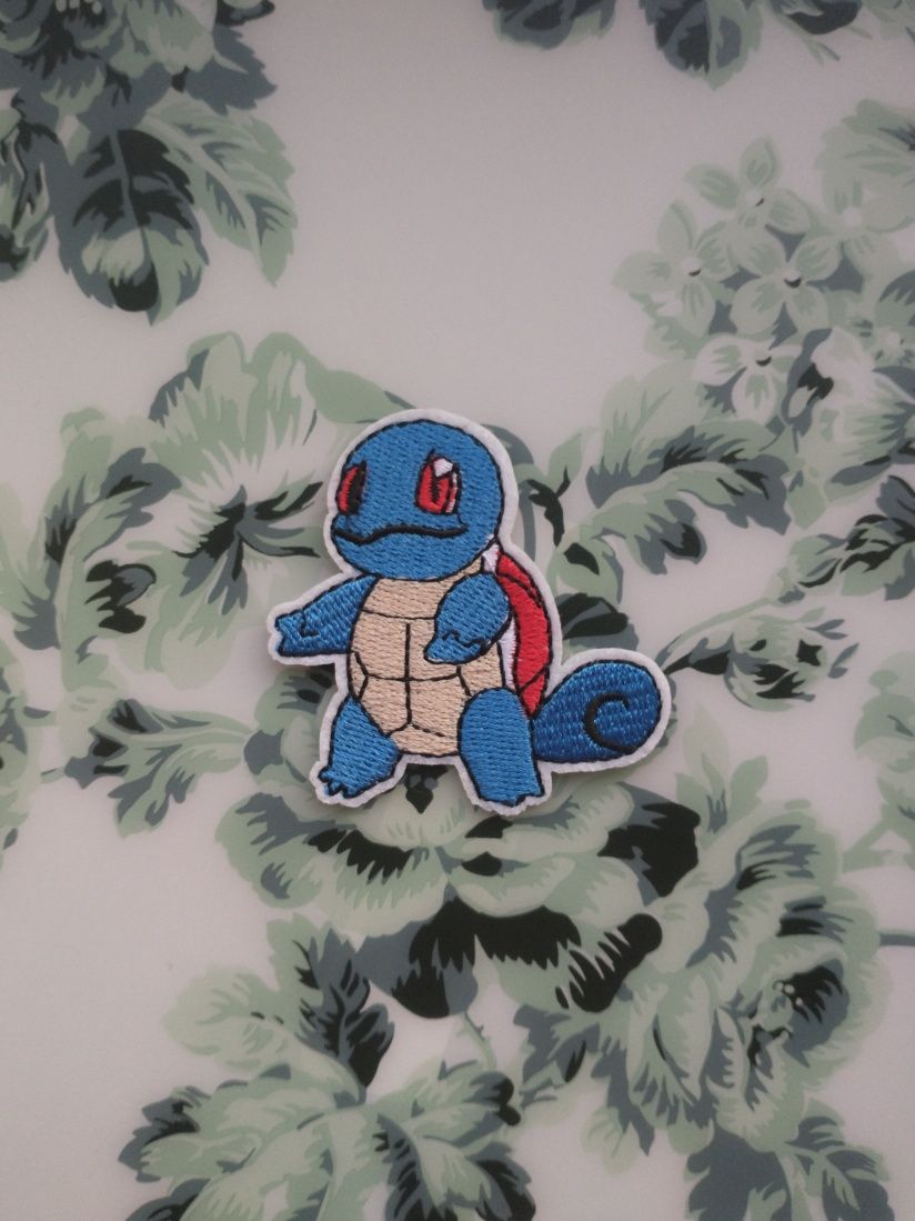 naszywka Squirtle Pokemon Zenigame naprasowanka