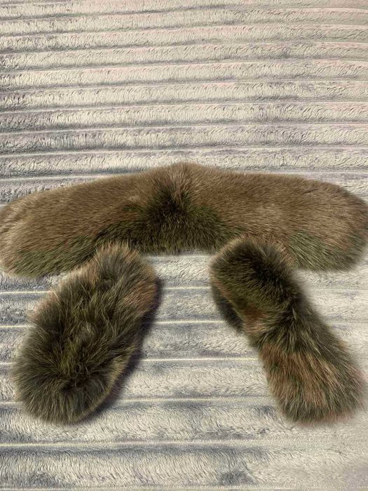 Кусочки меха песец