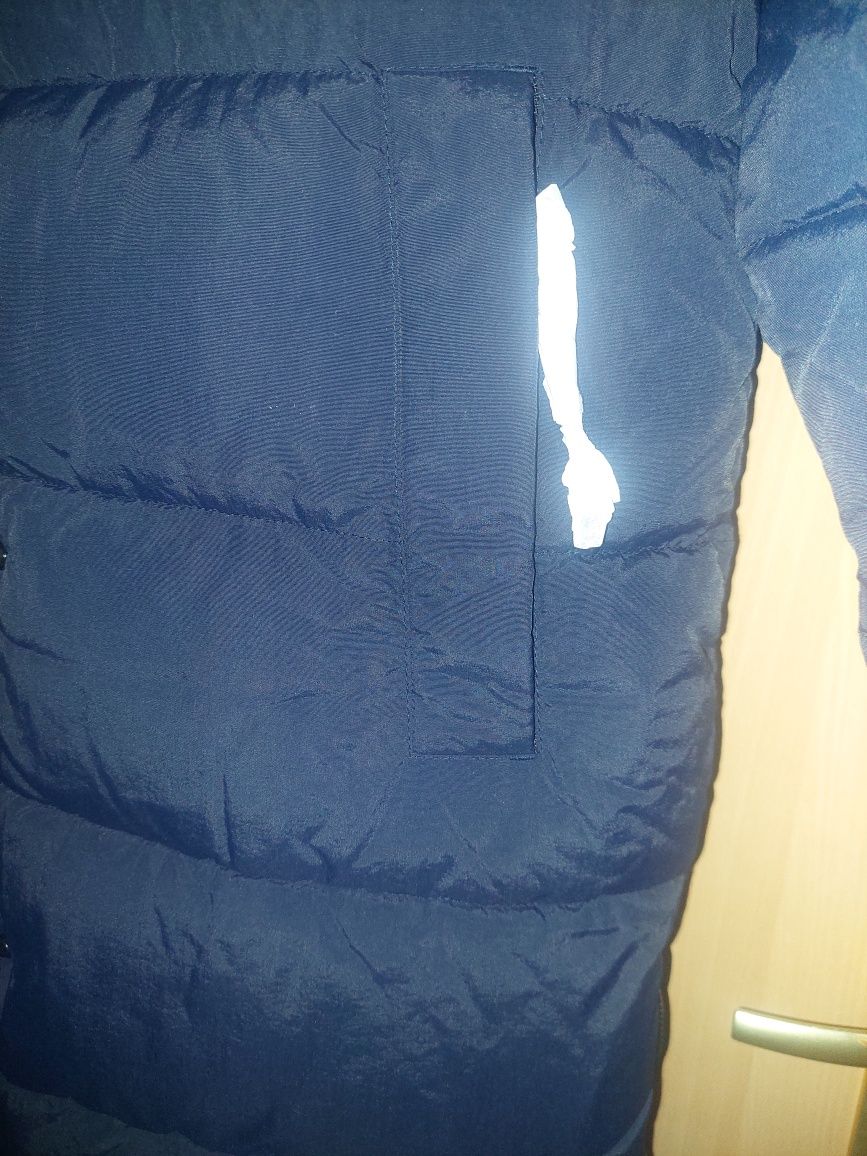 4F nowy płaszcz puchowy pikowany zimowy L