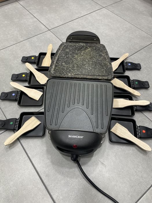 Gril elektryczny raclette kamienna płyta 1300W
