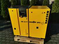 11kw + FALOWNIK Kompresor śrubowy KAESER SK21T SFC 1800l/min +OSUSZACZ