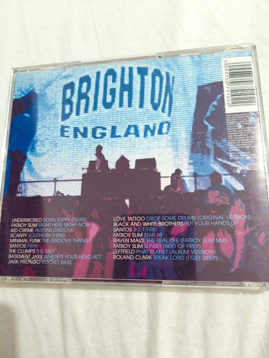 CD fatboy Slim live on Brighton beach sem riscos