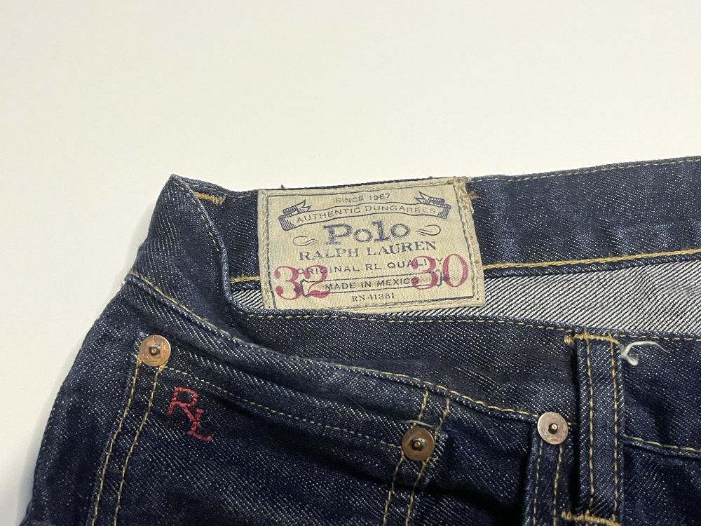Темно сині джинси ralph lauren RL old money vintage