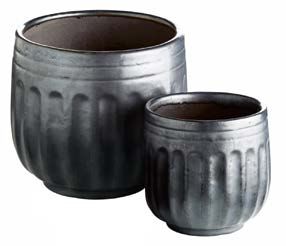 Vasos de cerâmica L - Conjunto de 2 - Tinekhome