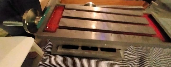 Mesa de dois eixos para fresadora CNC torno