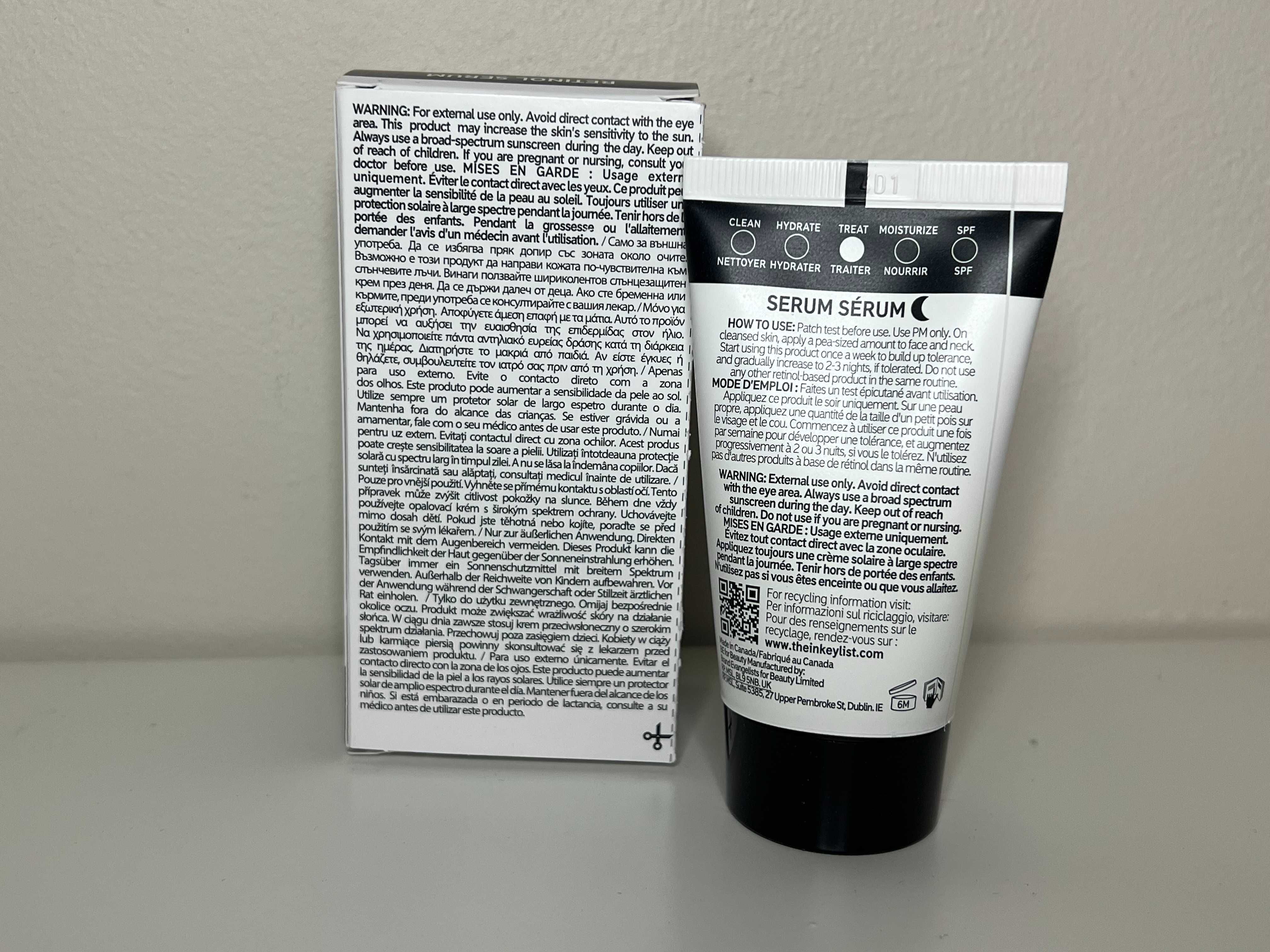 THE INKEY LIST Serum odmładzające z retinolem 30ml Nowe Sephora