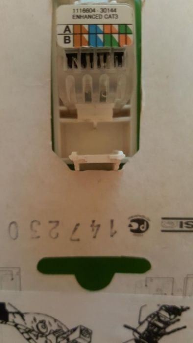 Продам розетка телефонная RJ12 6/6 CAT3