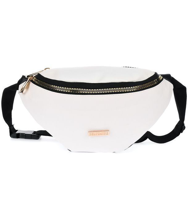 Biała nerka saszetka damska biodrówka BELTIMORE eko V19 elegancka nowa