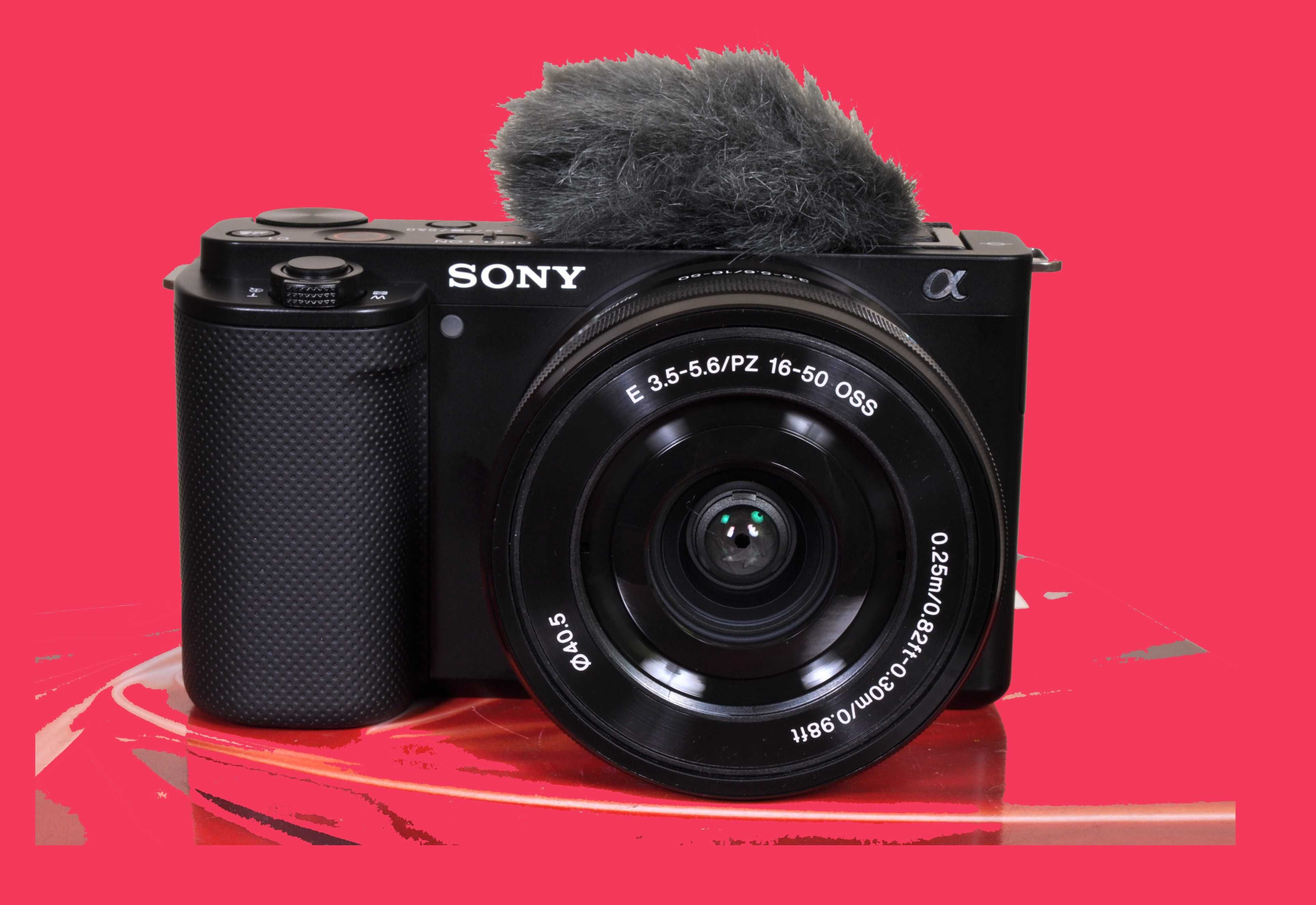 Sony ZV-E10 + 16x50 + 50mm F: 1.8 + Extras. Novo. Fatura