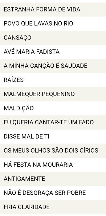 Amália Edição de Luxo CNM