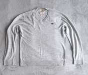 Biały sweter Hollister r. M/L